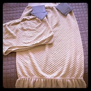 NWT Louis Vuitton tube top and matching skirt